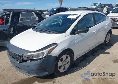 2017 Kia Forte Lx from USA, damaged, VIN 3KPFK4A70HE019738